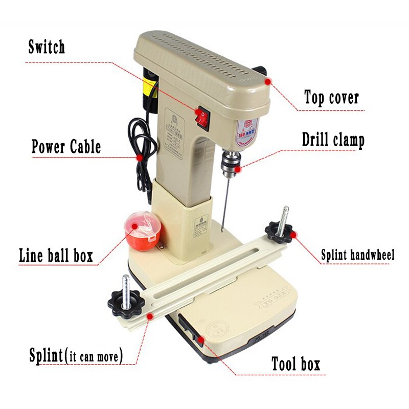 Electric bookbinding machine financial credentials document archives binding machine binder machine electric stapler 220V 150W