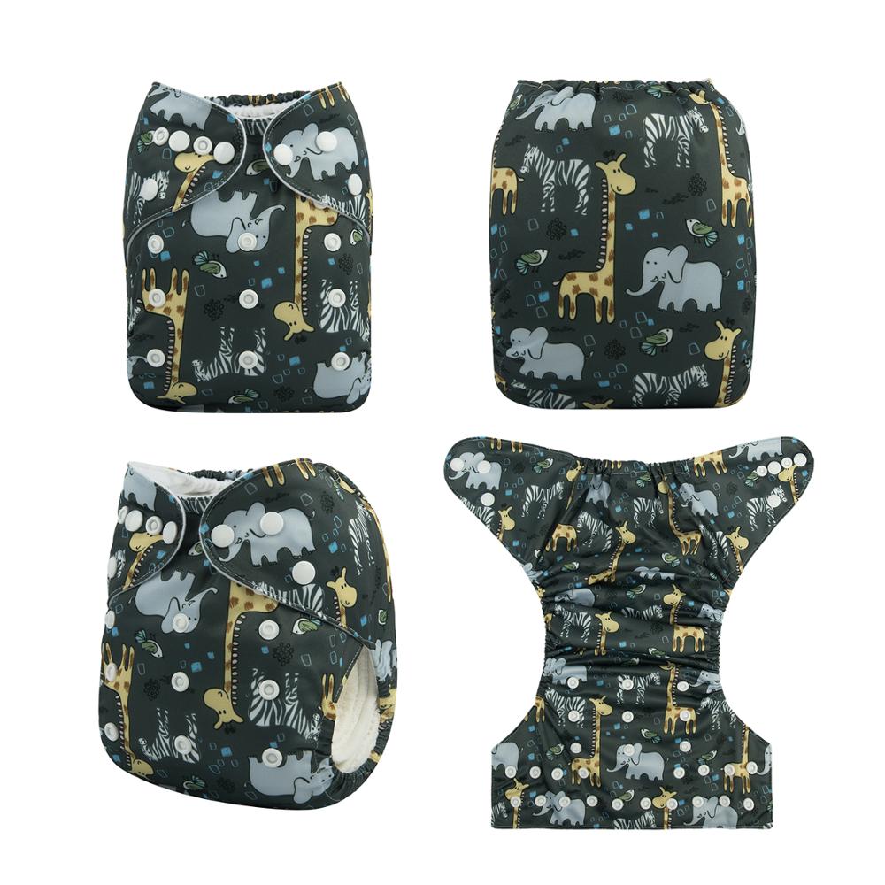 ! Alvababy Popular Cloth Diapers Baby with Insert