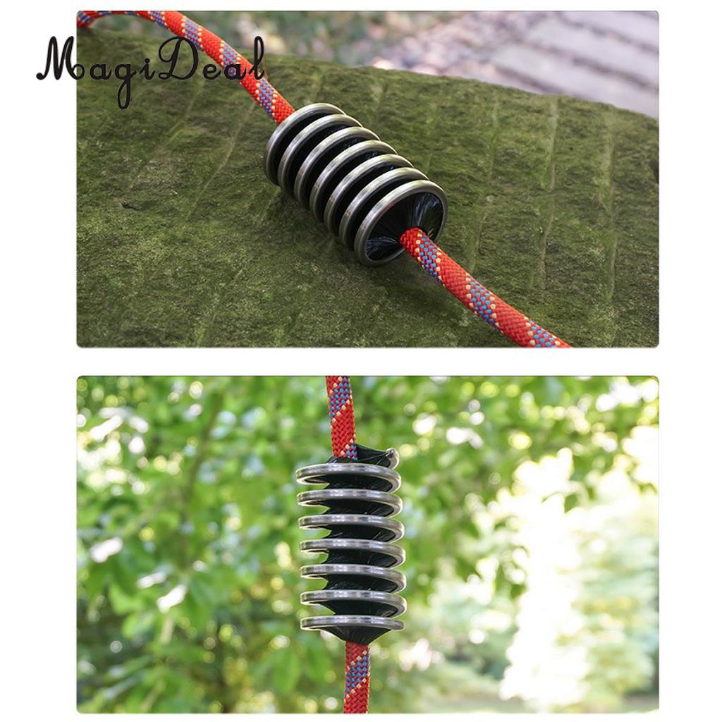 Rope Brush Portable Outdoor Rock Tree Climbing Rope Cord Cleaner Brush Cleaning Tool