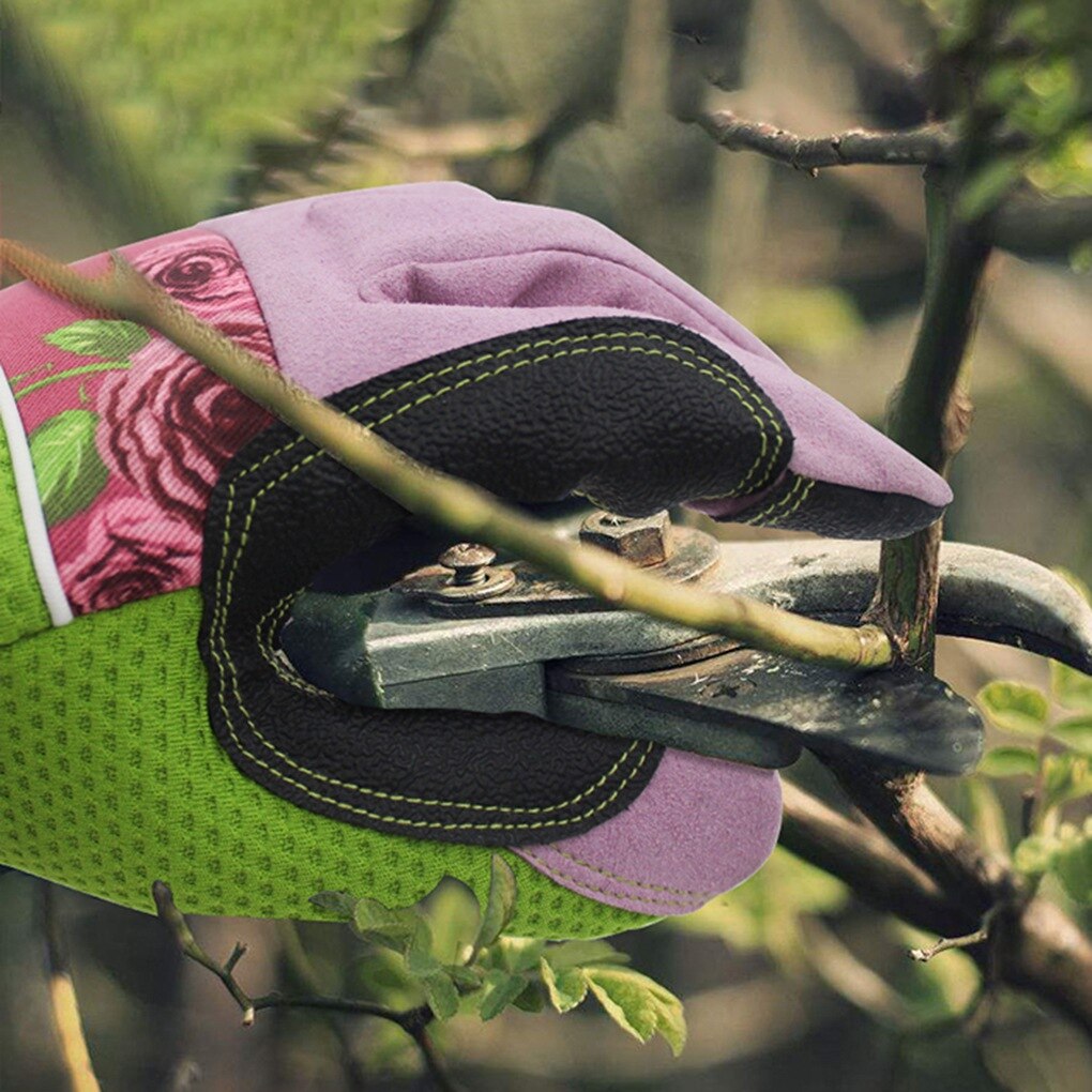 1 Paar Vrouwen Professionele Tuinieren Handschoenen Doorn Proof Bloem Planten Yard Werk Lange Tuin Handschoenen