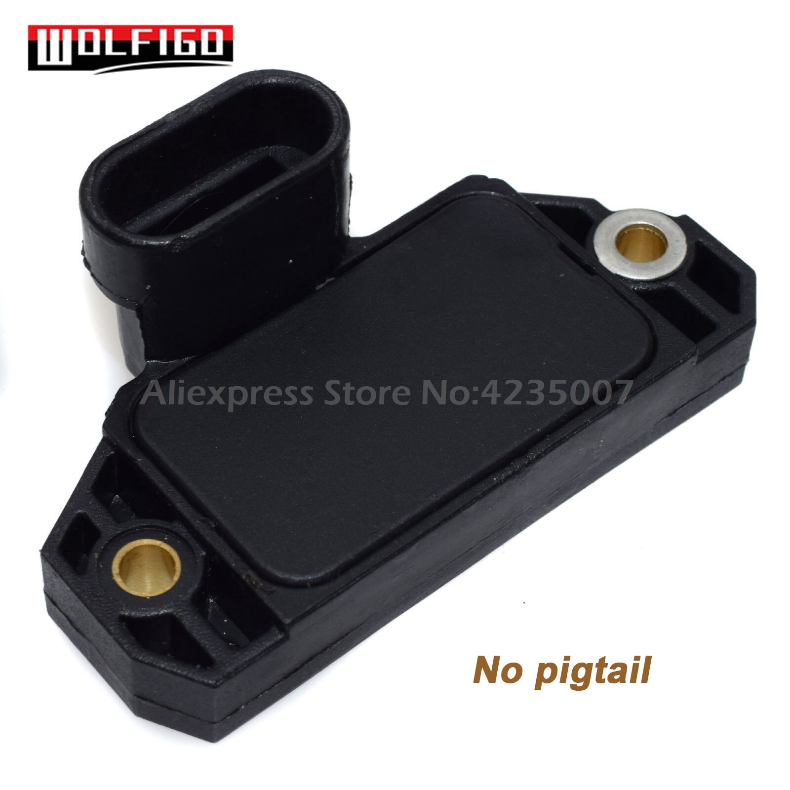 Wolfigo for g-mc chevrolet cadillac buick isuzu sytytyksen ohjausmoduuli sytytin pistokejohtosarjan liittimellä 10482803, 8104828030: Ei letkua