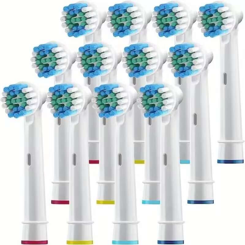 16pcs Oral B Electric Toothbrush Replacement Heads - Superior Clean and Comfortable Brushing Experience: Gold