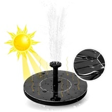 180L Solar Panels Floating Water Pump Watering Systerm Garden Decoration Solar Power Fountain Garden Fountain Solar Water Pump