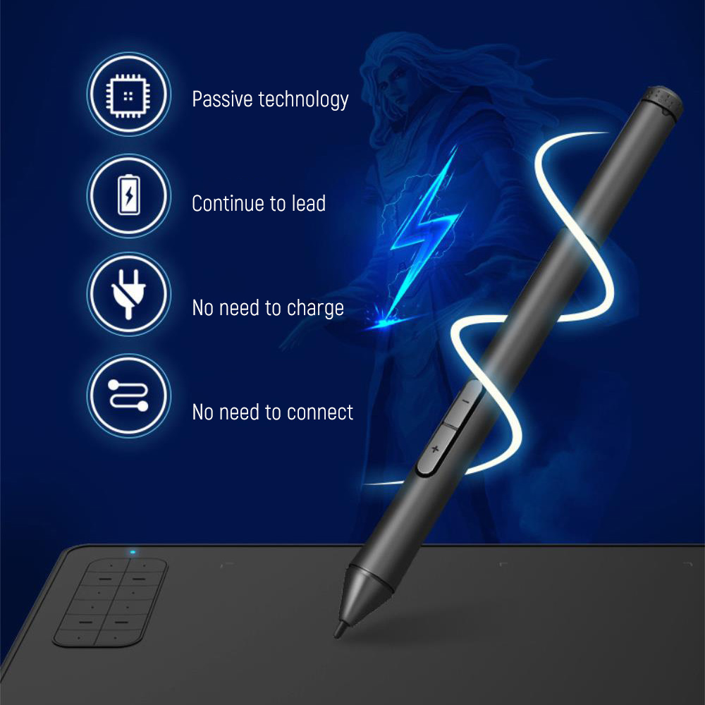 Drawing Digital Graphics Tablet Electronic Notebook Portable Handwriting Pads Writing For Business Office Children&#39;s Game OSU