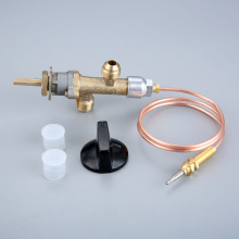 Propane lpg gas fire pit control safety valve flame failure device cock gas heater valve with thermocouple and knob