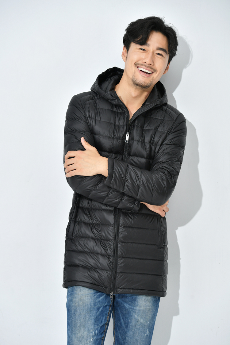 Kevyet talvitakit, plus dize, miesten toppatakit, miesten xl-pitkät 90%  valkoiset untuvatakit, veden- ja tuulenpitävä rento takki.