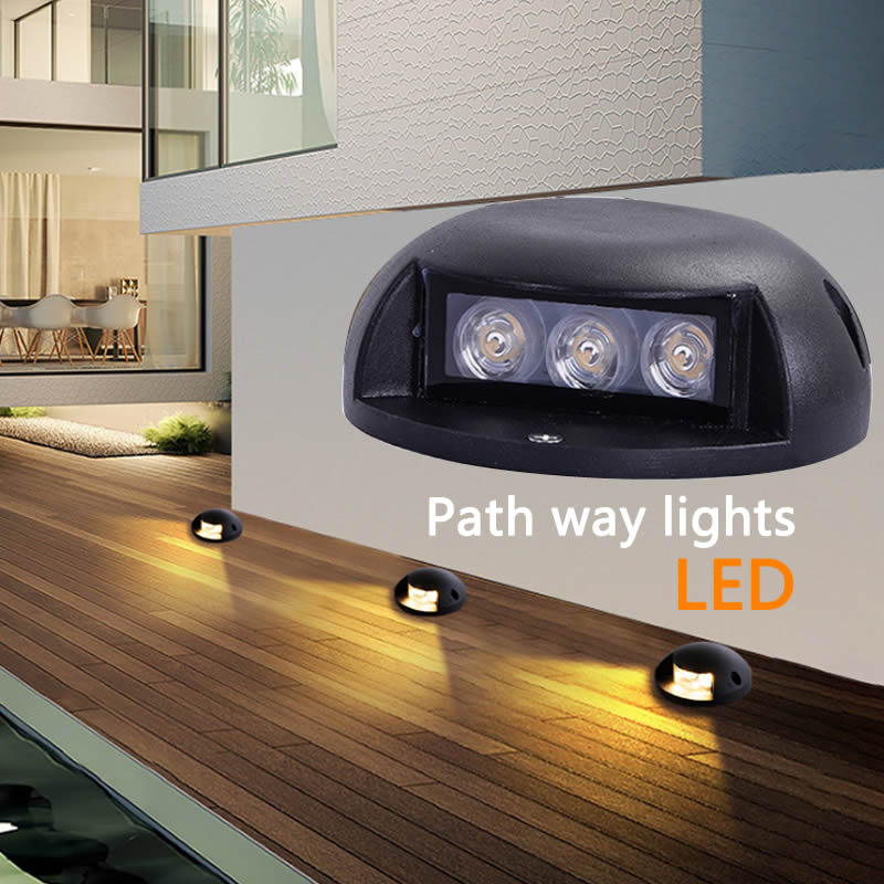 Outdoor 12W Path Lights LED way lighting Waterproof Trail Step and wall For Gardon Home Hotel 110V 220V