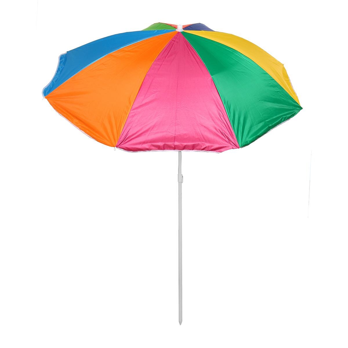 1.8m 2 Layer Shelf Adjustable Portable Outdoor Parasol Garden Umbrella Base Sunshade Patio Umbrella Stand Sun Shelter Accessory: Green