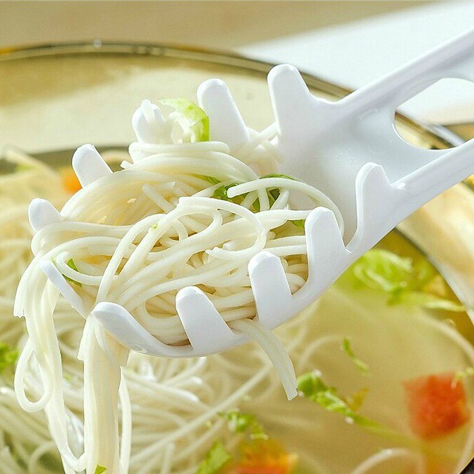 Multifunctionele Spaghetti Pasta Scoop Noedels Lepel Vork Server Ei Houder Keuken Gadgets Kookgerei