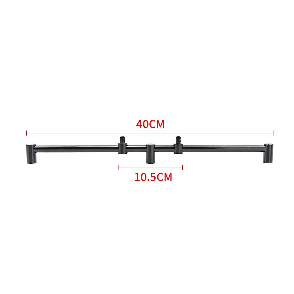 Karpe fiskestang justerbare buzz barer 3 stang satt opp terminal takling 40cm