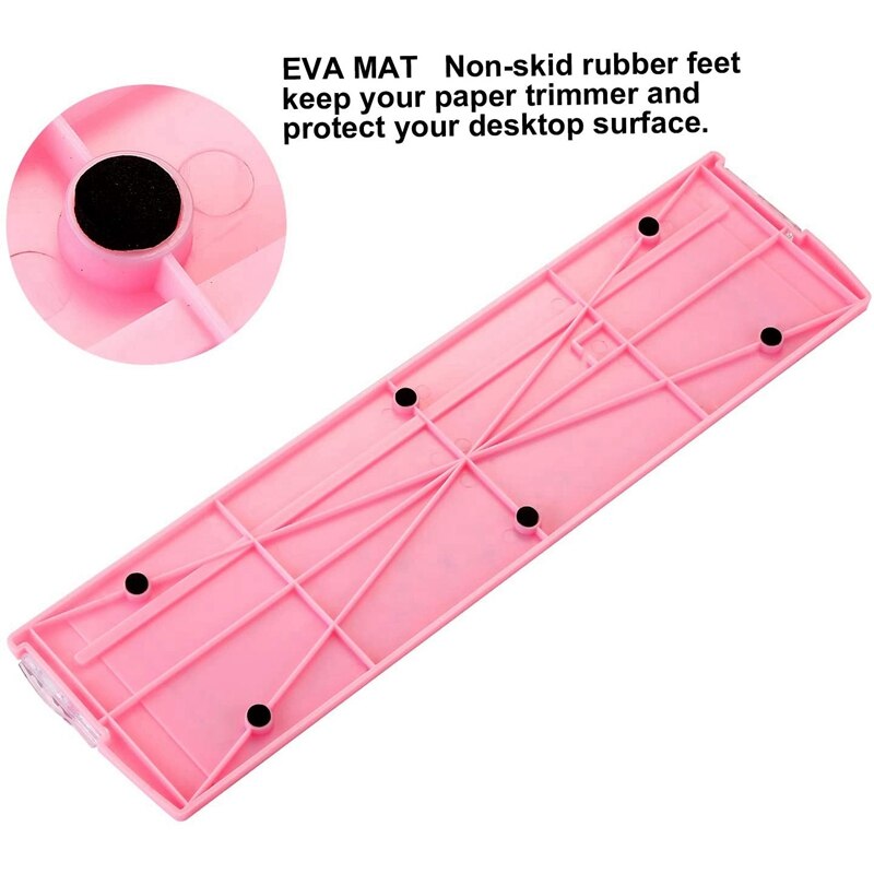 Paper Cutter 12inch A4 Paper Trimmer with Automatic Security Safeguard for Scrapbooking Home Office and Picture