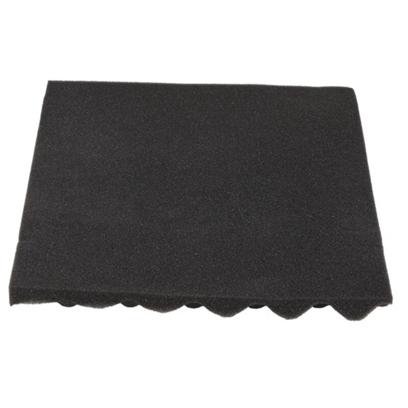 6 stk lydisolerende skum studio akustisk skum lydisoleret absorption sort kile polyurethanskum 30 x 30 x 3cm