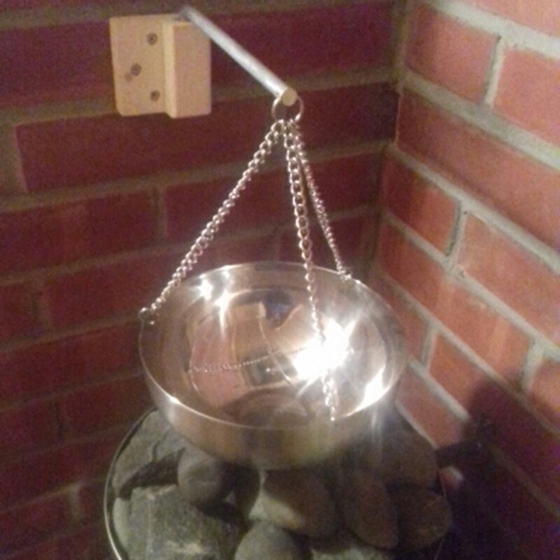 Bastu arom skål kopp eterisk olja skål bastu rum tillbehör aromaterapi eterisk olja skål torr ångbastu