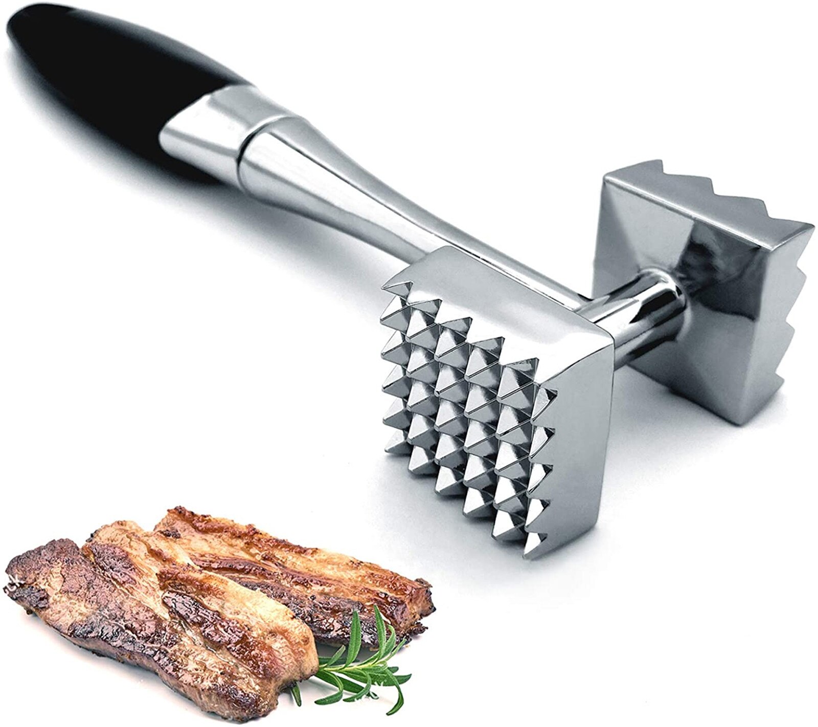 Keuken Tool Vlees Pounder Aluminium Metalen Vlees Mallet Tenderizer Voor Vlees & Gevogelte Gereedschap Steak Rundvlees Kip Hamer
