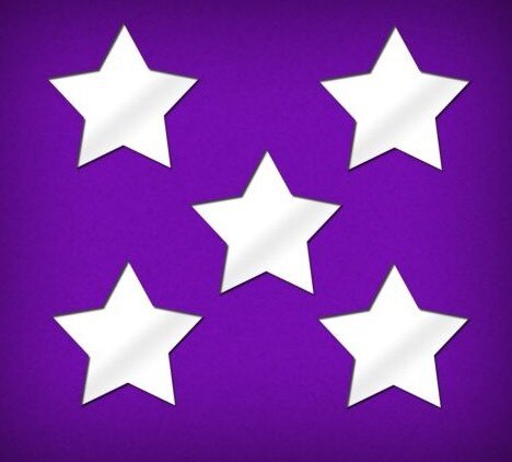 3*3cm små stjärnor spegelklistermärke, självhantverk och scrapbookingtillbehör spegelbitar klistermärke 1.0mm 100 st/lot
