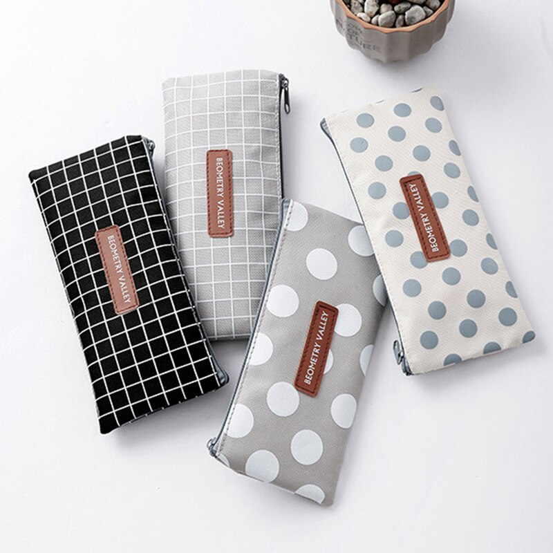 Mode Vrouwen Plaid Reizen Make Up Tassen Make-Up Tas Draagbare Vrouwelijke Rits Kleine Toilettas Cosmetische Vrouwelijke Schoonheid Organizer