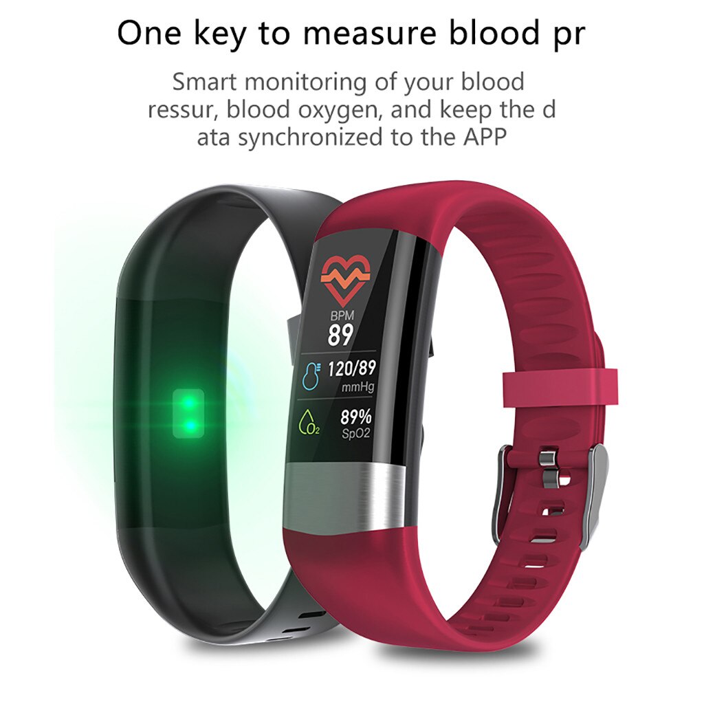 Smart Tracker Band Wristband Blood Pressure Heart Rate Monitor Pedometer Sports Health Fitness Bracelet For Android IOS