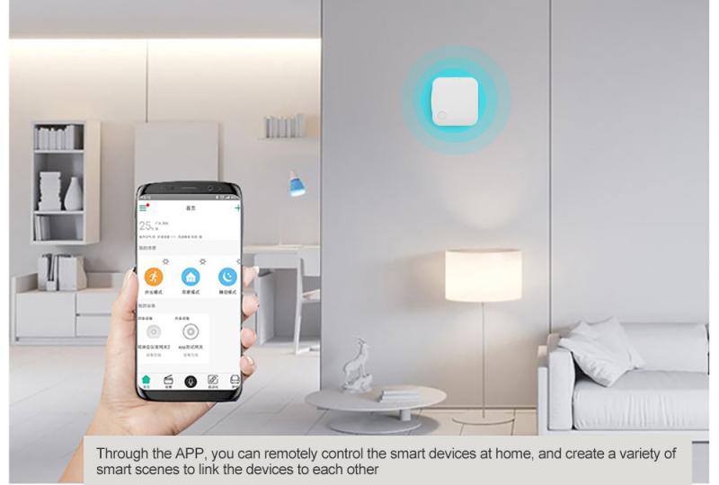 Newest Tuya Multimode Smart Home Gateway ZigBee WIFI linkage multi device Work Homekit Intelligent Home Hub