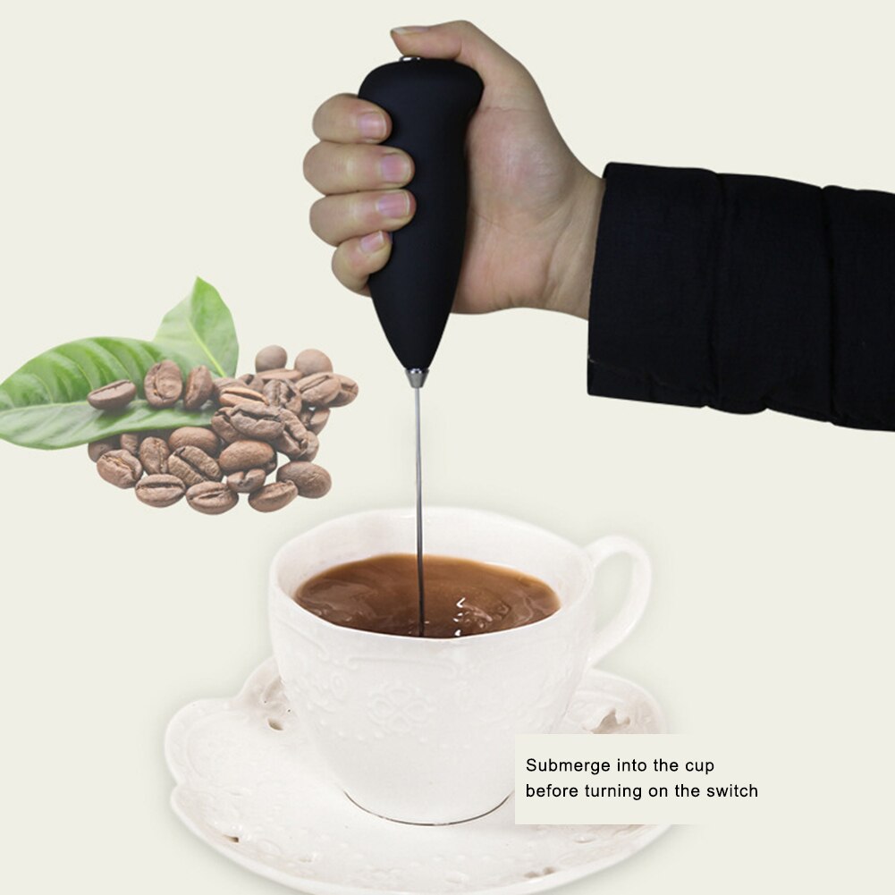 Electric Hand Whisk Mixer Milk Frother Mini Coffee Milk Whisker For Baking Cooking Drinking Whipping Milk Ice Cream Kitchen Tool