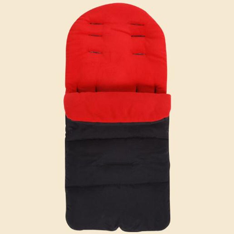 bambino Passeggino Impermeabile Sacco A Pelo infantile Inverno Sacchi A Pelo Caldo di Sicurezza Del bambino Passeggino Accessori: rosso / 18m