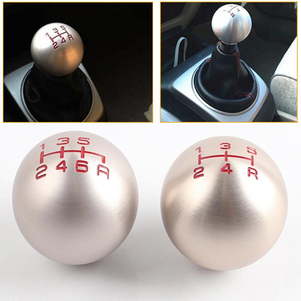 Comfortable Feel 5 & 6 speed pattern Aluminum Shift Knob Car Gear Shifter for JDM Honda Civic FD2 Type-R