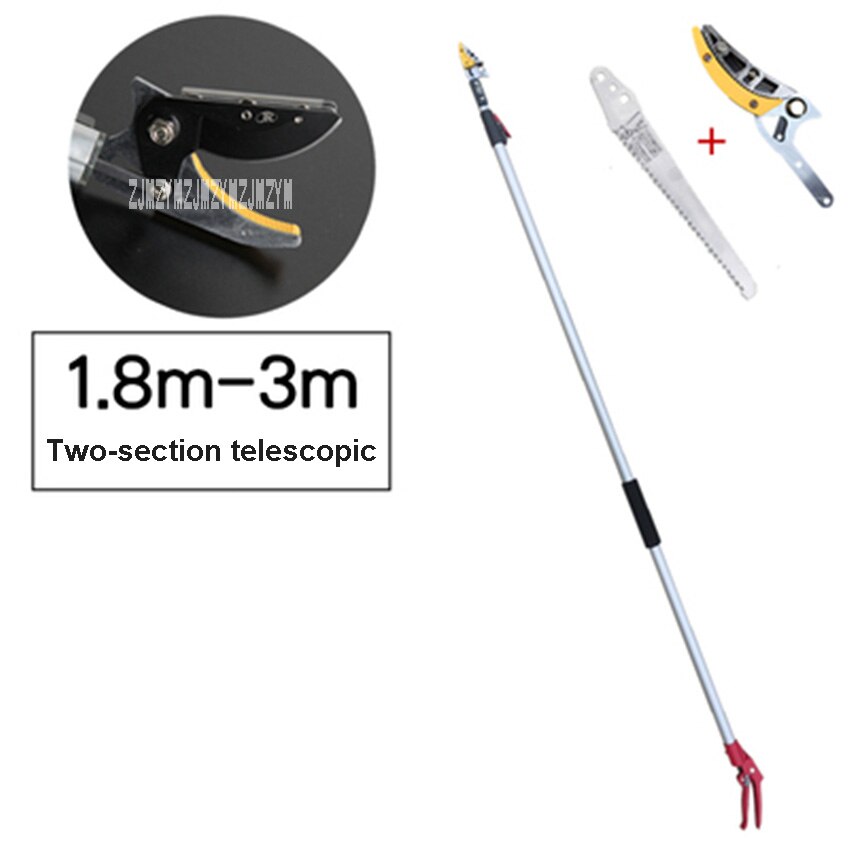 3 Meter Upgraded High-altitude Fruit Scissors Garden Telescopic Hedge Trimmer Fruit Tree Pruning Shears High Branch Pruning Tool: C