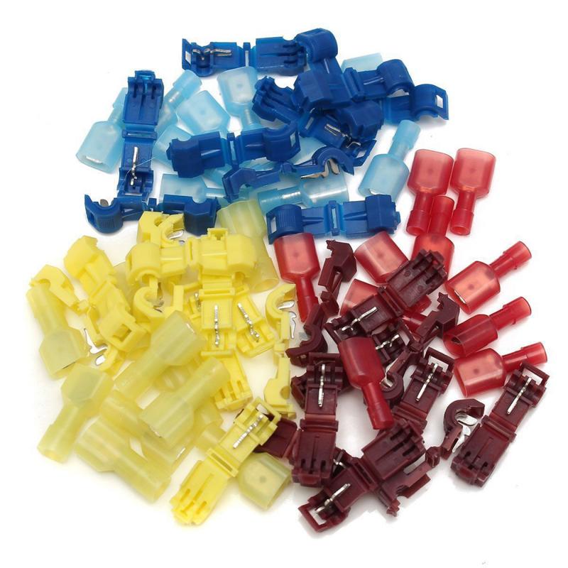 30pcs/60pcs/150pcs/300pcs Male Female Insulated Wire Quick Splice Terminal Connectors Set Electrical Cable Connectors tool: 150pcs