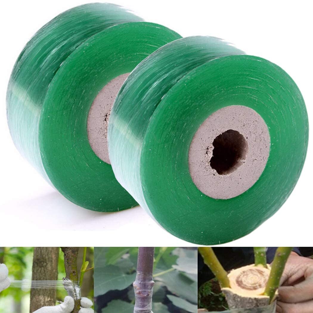 Plant Ontluikende Enten Film Bloemisterij Seedle Snoeien Roll Tape Graft Vocht Snoeischaar Reparatie Barrière Strecth Kwekerij Fruit Boom