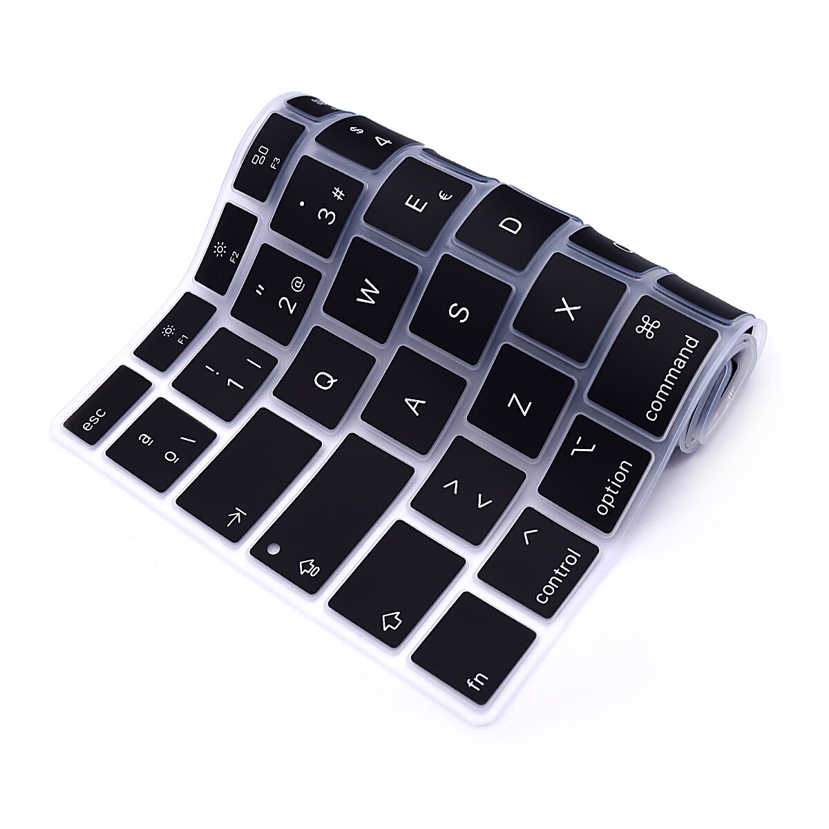 Eu Layout Zacht Voor Macbook Air M1 Chip A2337 Eu Spaans Toetsenbord Cover Silicium Voor Macbook Air 13 2020M1 chip Keyboard Skin