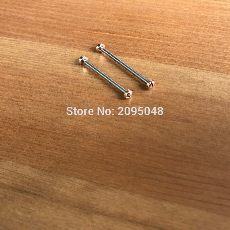 2 stuks/set 16mm/18mm horloge schroefbuis schroefstang voor guess horlogeband band schakelset