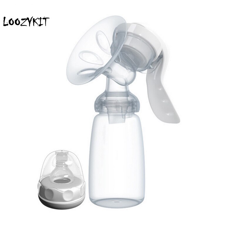 Loozykit Manuelle Brust Pumpe Starke Attraktion Baby Produkte Frauen Fütterung Original Baby Nippel Saug Milch Flasche Leistungsstarke