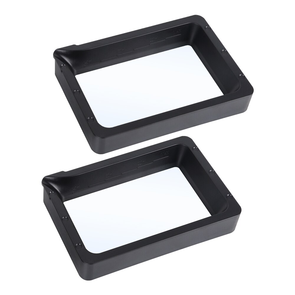 Anycubic opprinnelig harpiks kar tank til foton mono se foton mono foton foton  s 2 stk/partier lcd 3d skriverdeler materialstativ: misligholde tittel