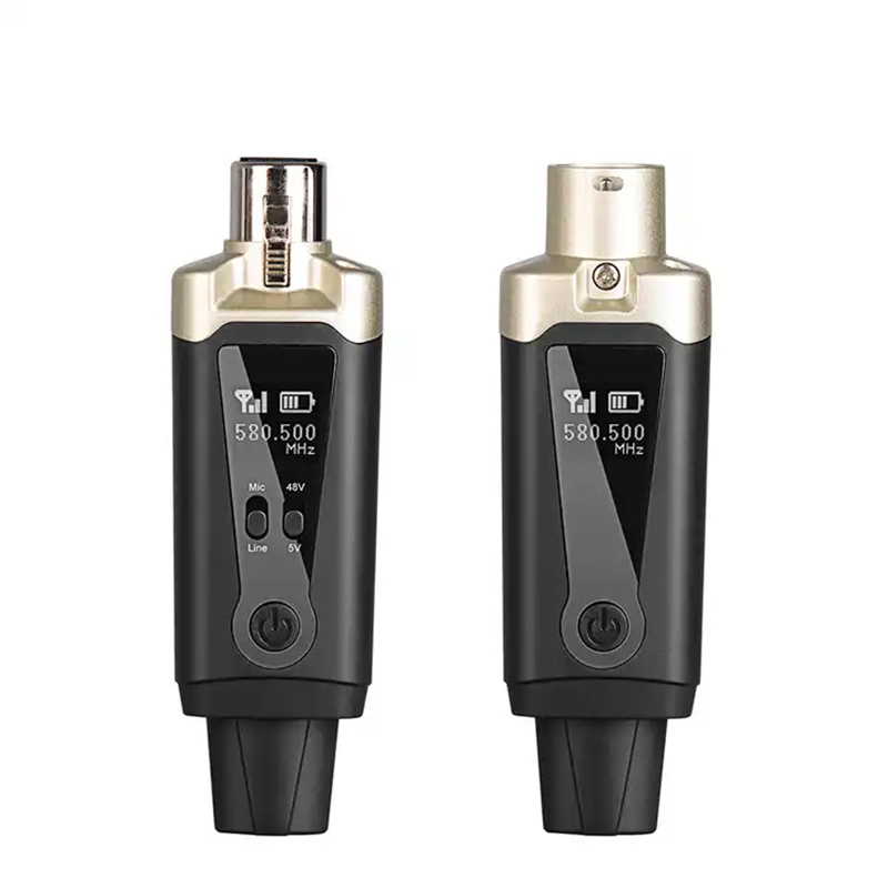 Drahtloses Mikrofonsystem UHF Wireless XLR Sender und Empfänger für dynamisches Mikrofon, Audiomixer, PA-System: Default Title