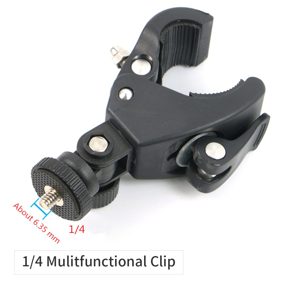 Tablet Stand Bracket Ring Light Ball Head Tripod Adapter Photography Camera Shoe Phone Clip Replacement Parts Accessory: BROWN