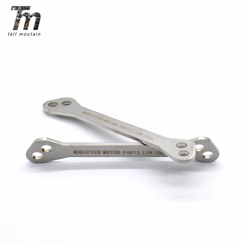For SUZUKI GSR400 GSR600 GSR 600/400 GSX1300 B-KING Motorcycle Rear Suspension Cushion Lever Linkage Lowering Links Kit