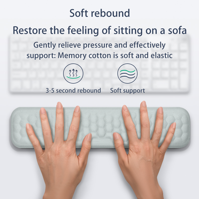 Toetsenbord Muis Polssteun Ergonomisch Kantoor Typen Bescherm Relax Pols Traagschuim Laptops Muismat Computer Notebook Muismat