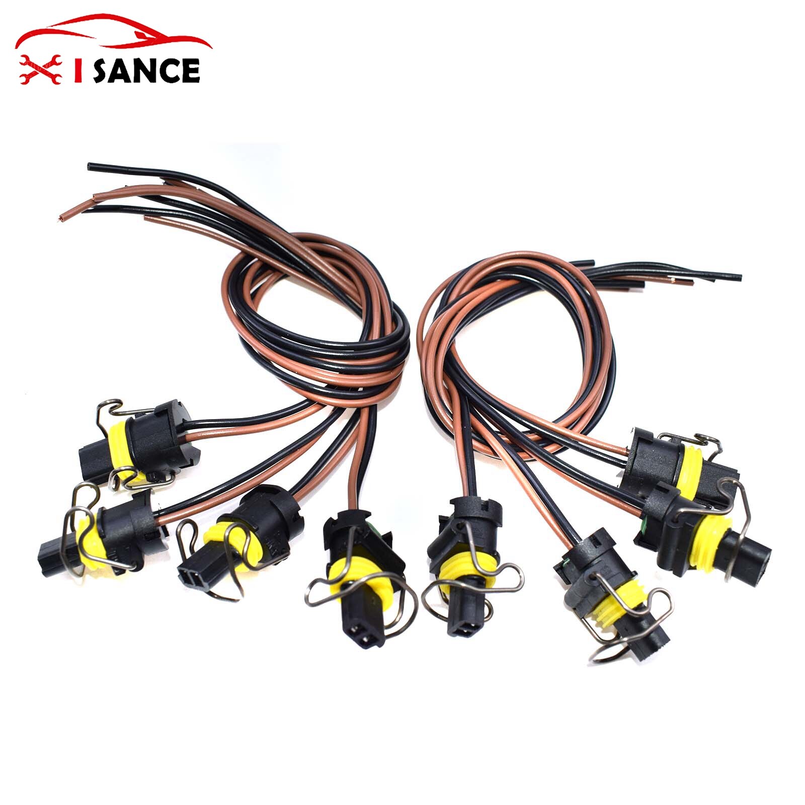 Turbo VGT Solenoid &amp; IPR Pigtail Connector or Ford Powerstroke 6.0L/6.7L/7.3L Diesel 6E7Z-12A690-DA,6E7Z12A690DA,