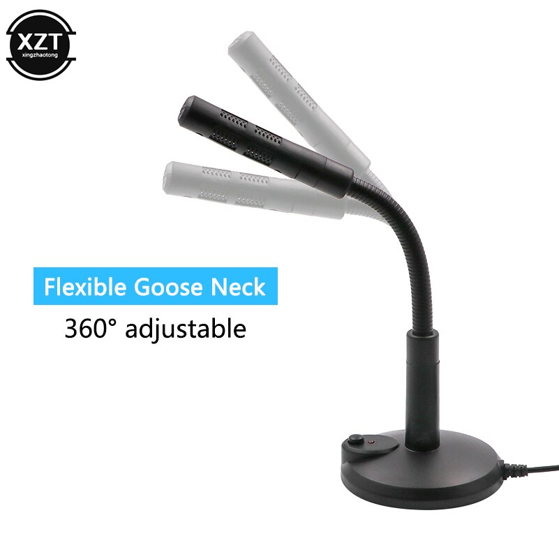USB Microphone Computer Microphone Plug Play Studio PC Microphone for Laptop/Desktop/Notebook Omnidirectional Studio Recording
