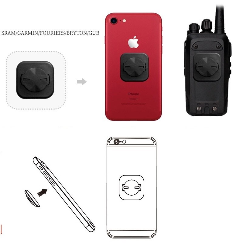 Bicycle Computer 3M Universal Adapter MTB Road Bike Accessory for GARMIN Edge 1000 800 500 Mount GPS Bracket phone Seat Holder