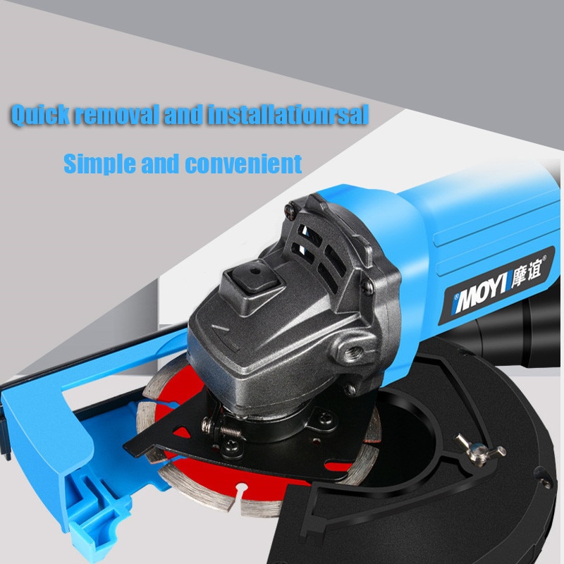 Universele Oppervlak Ingelaste Snijden Stof Lijkwade Voor 100 125 Haakse Slijper 4 Inch Tot 5 Inch Stofafscheider Attachment Cover kap