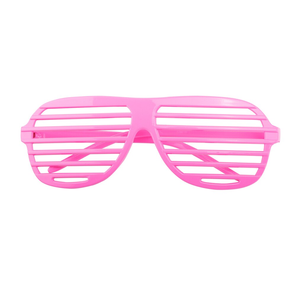 24 pièces obturateur lunettes lunettes de soleil Club fête Cosplay accessoires (couleur aléatoire)