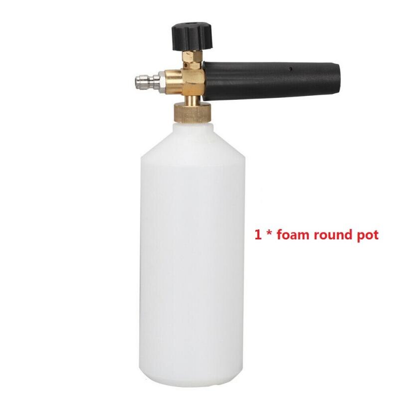 Adjustable High Pressure Snow Foam Washer Jet Lance Bottle Car Wash Spray Gun Adaptors Soap Foamer Gun Car Wash Towel: Orange