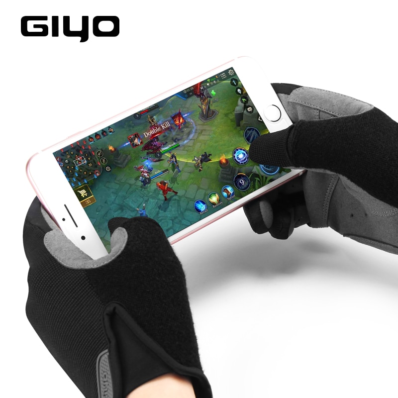 GIYO Winter Sport Cycling Gloves Fishing Gym Bike Gloves MTB Full Finger Cycling Gloves For Bicycle Male Women guantes ciclismo