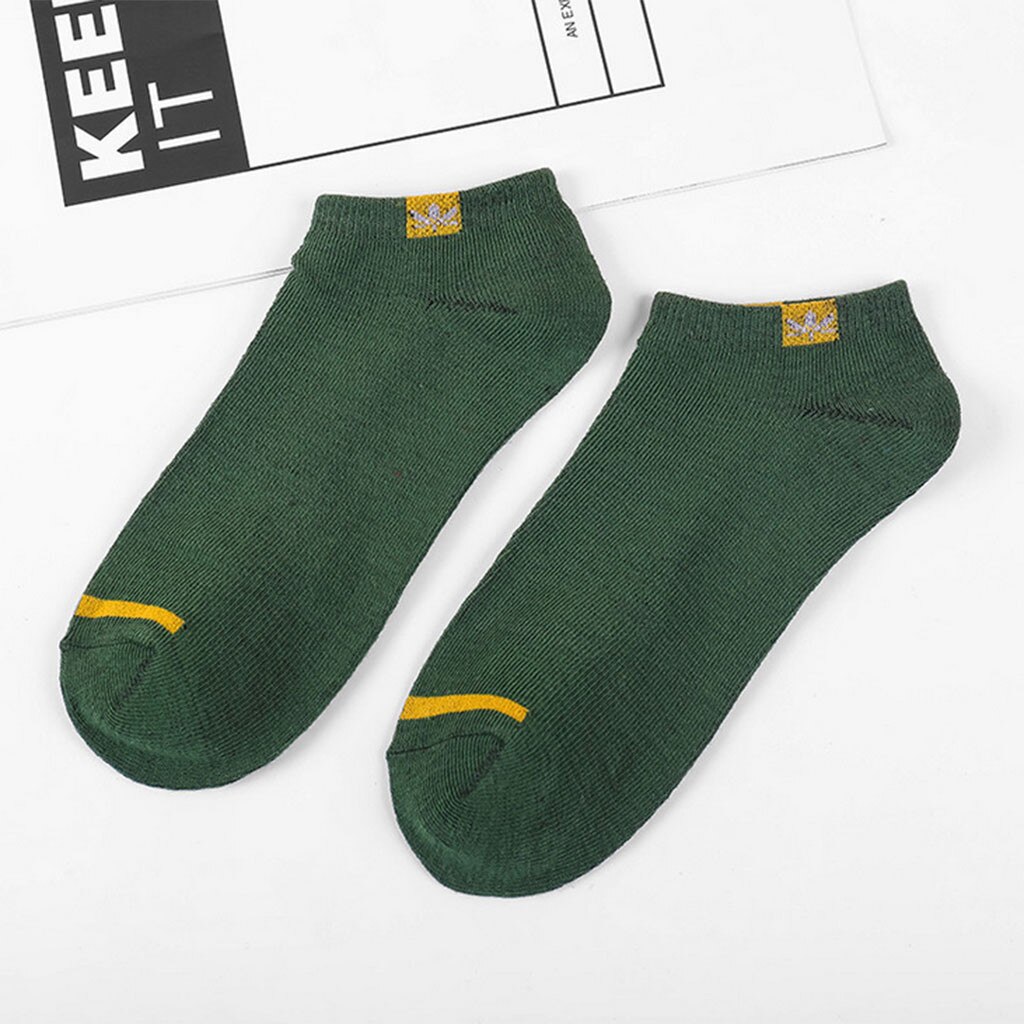Men's Socks Cotton Boat Socks All Seasons Spring Autumn Male Casual Harajuku Breathable White Black Men Ankle Sock Meias: E