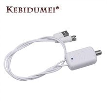 Kebidumei TV Signal Verstärker Signal Booster Antenne Digitale HD Für Kabel TV Für Fuchs Antenne HD Kanal 25DB