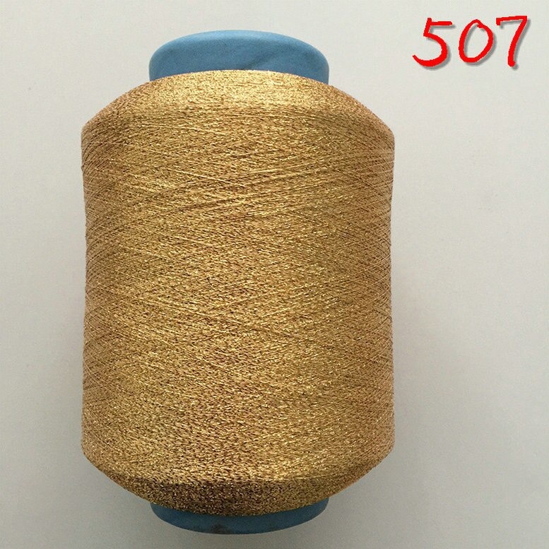 500g Golden silk embroidery thread summer style sewing thread yarn for knitting wool yarn for crochet machine knit yarn ZL45: 507