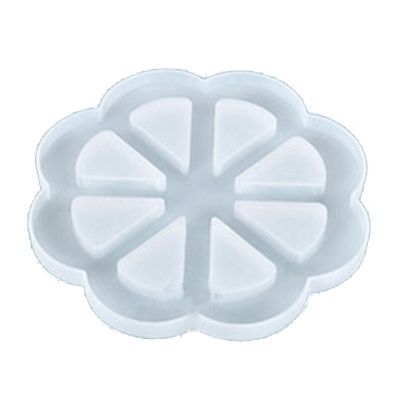 Handmade Silicone Coaster Resin Casting Molds DIY Tea Mat Resin Coaster Molds Agate Coaster Epoxy Molds Art Crafts Tools: 3