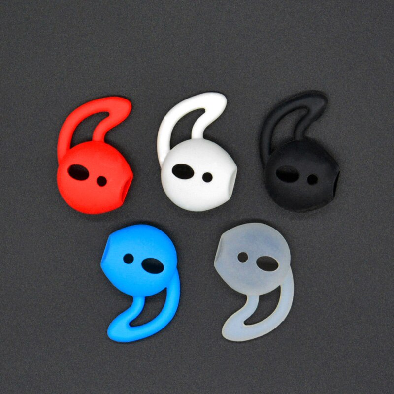 1 para Air Pods słuchawki silikonowe etui przeciw zrzucaniu bezbolesne wkładki douszne nauszniki dla Apple Airpods akcesoria ochronne