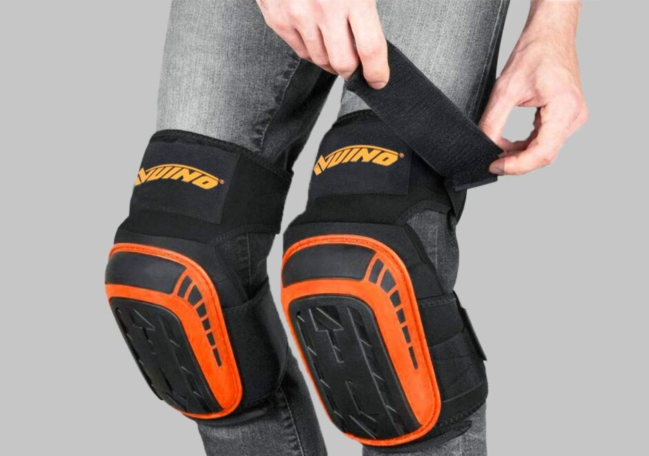 Knie Pads Voor Werk Met Zware Schuimvulling, Comfortabele Gel Kussen En Sterke Dubbele Bandjes Voor Bouw, vloeren