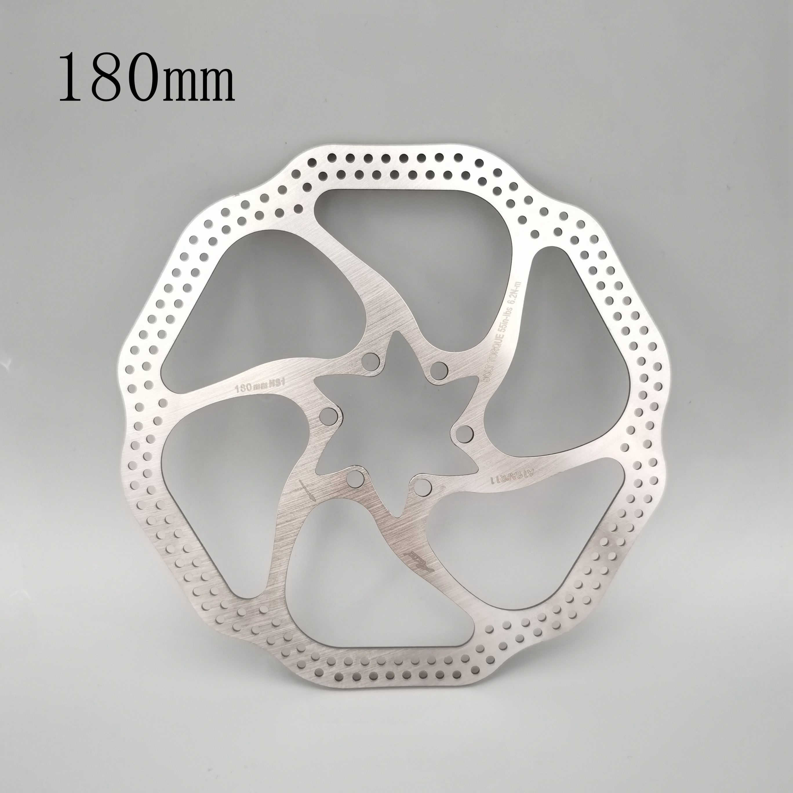 Hs1 180mm/160mm 6 tum rostfritt stål rotor skivbroms för mtb mountain road cruiser cykel cykel delar